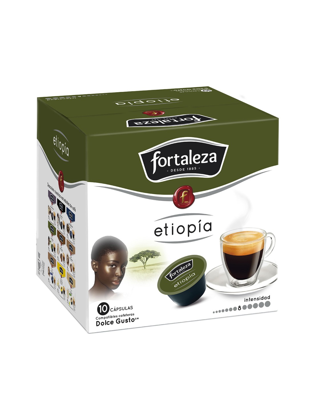 Caf Etiop A C Psulas Compatibles Con Dolce Gusto