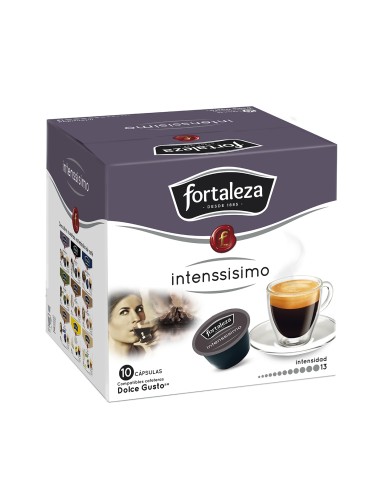 Café Intenssisimo 10 cápsulas compatibles con Dolce Gusto®*