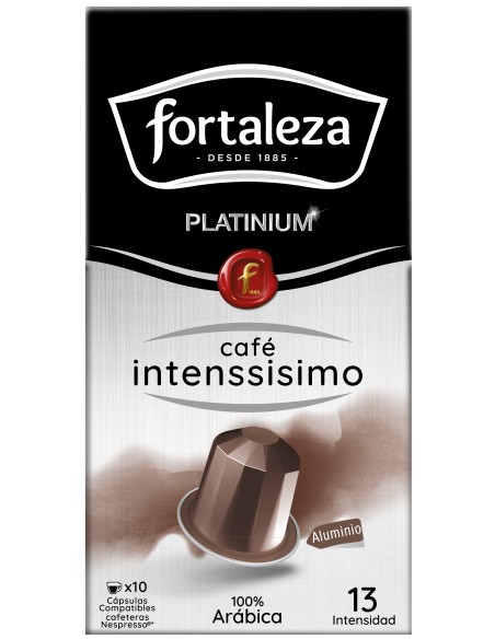 10 Cápsulas de café Intenso  Cápsulas Compatibles Nespresso®*